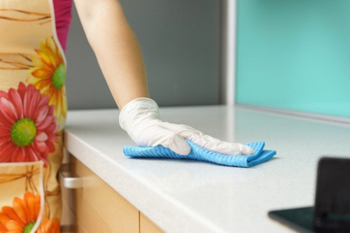 Carpet cleaning for stairs and hallways in a local Kingston home
