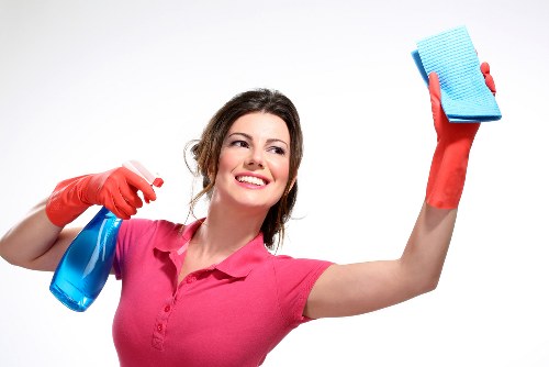 Regular domestic cleaning in a modern Kingston flat